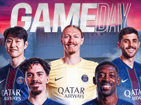 剑南春首发-巴黎vs里昂：阿什拉夫领衔，登贝莱、内维斯替补