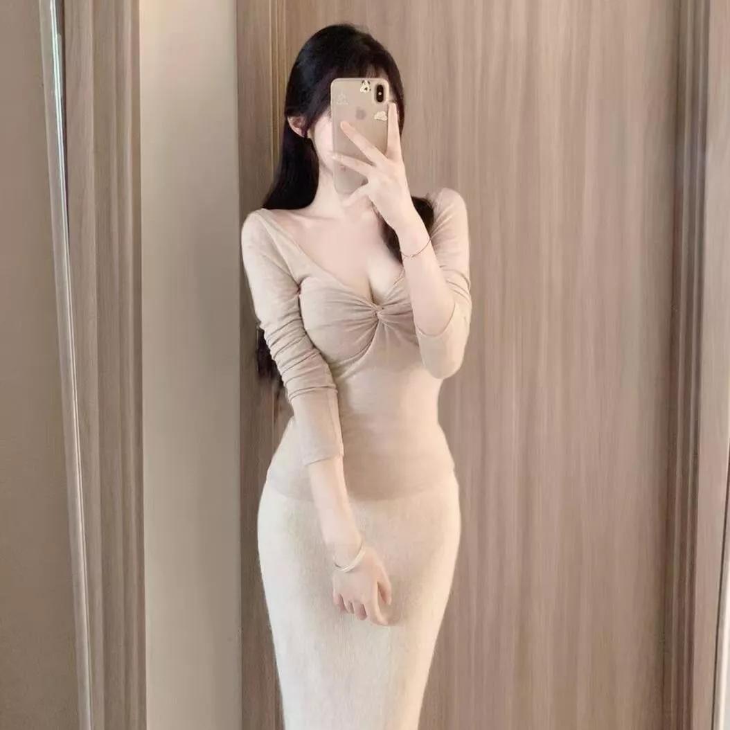 温柔甜美的优雅连衣裙，镜子里的自己好惊艳！温柔系长裙 温婉可人连衣裙 知性温柔连