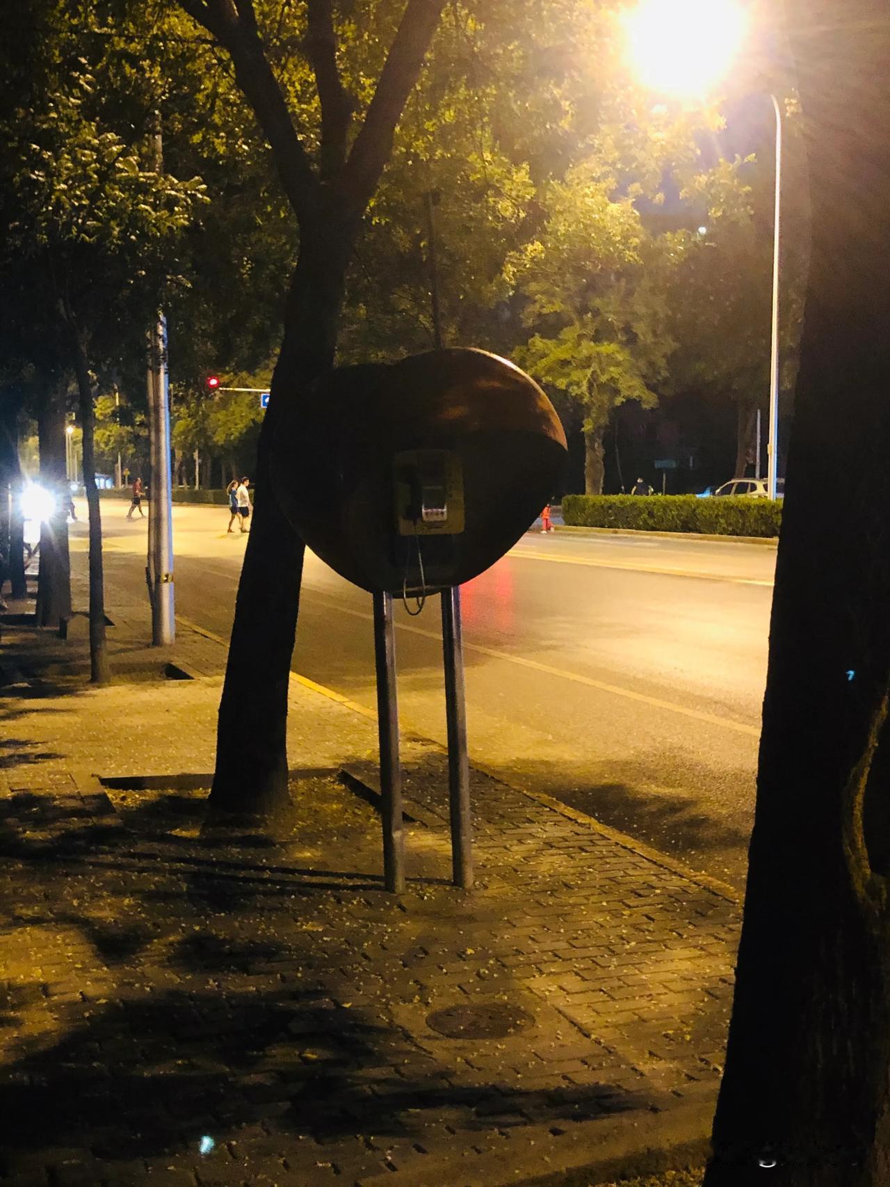 好多年没见过这个老古董了，记得第一次见还是小时候村里的大队边上，我们抢着打110