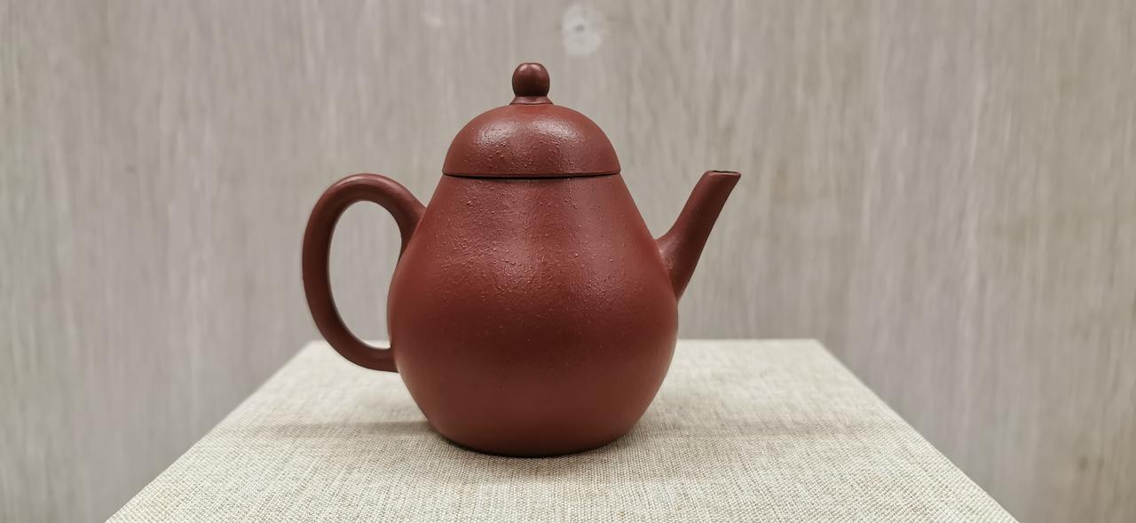 早期中国宜兴精品紫砂茶壶（独孔、约115cc）器物之美 紫砂艺术 茶生活 紫砂壶
