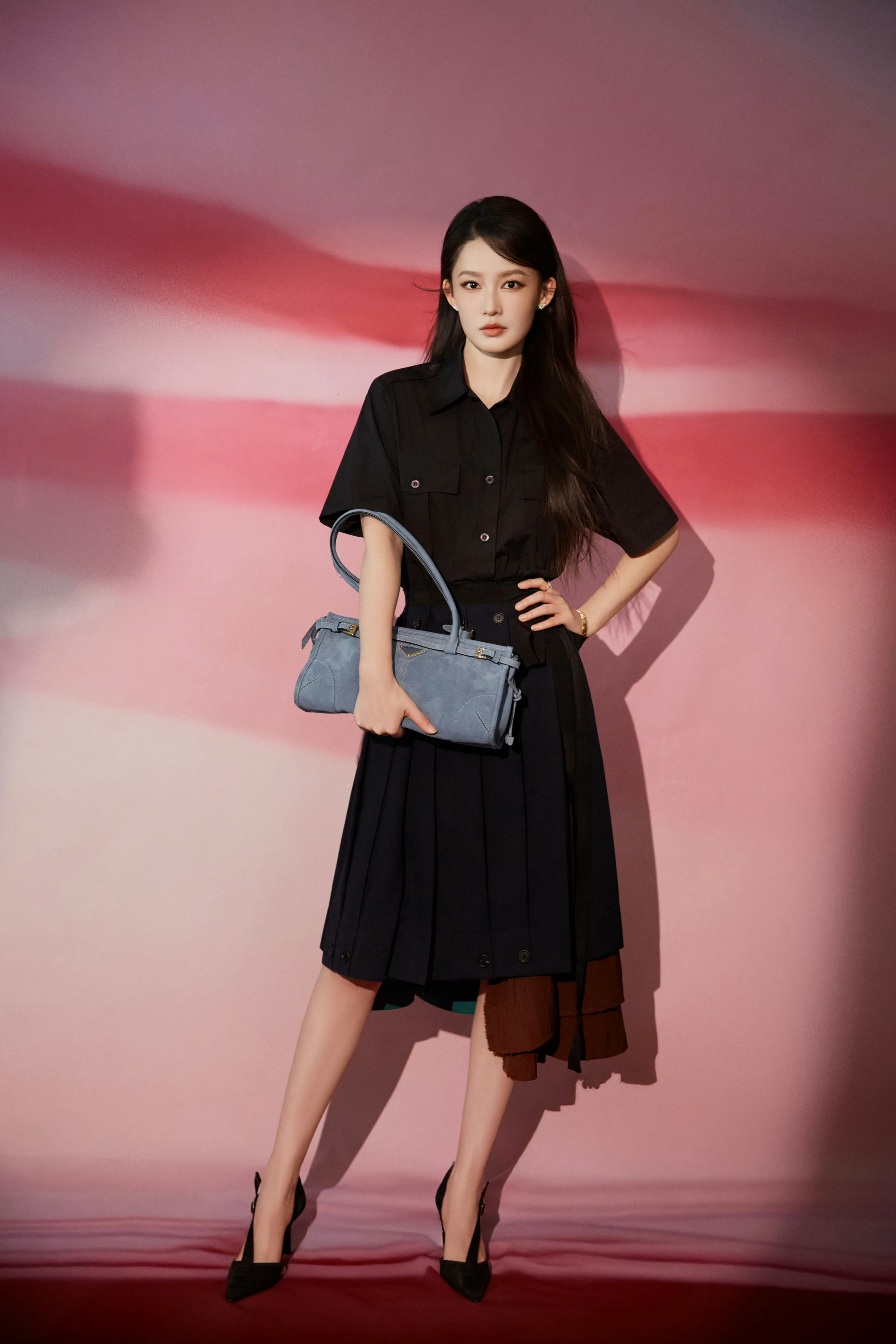 李沁成都活动照 