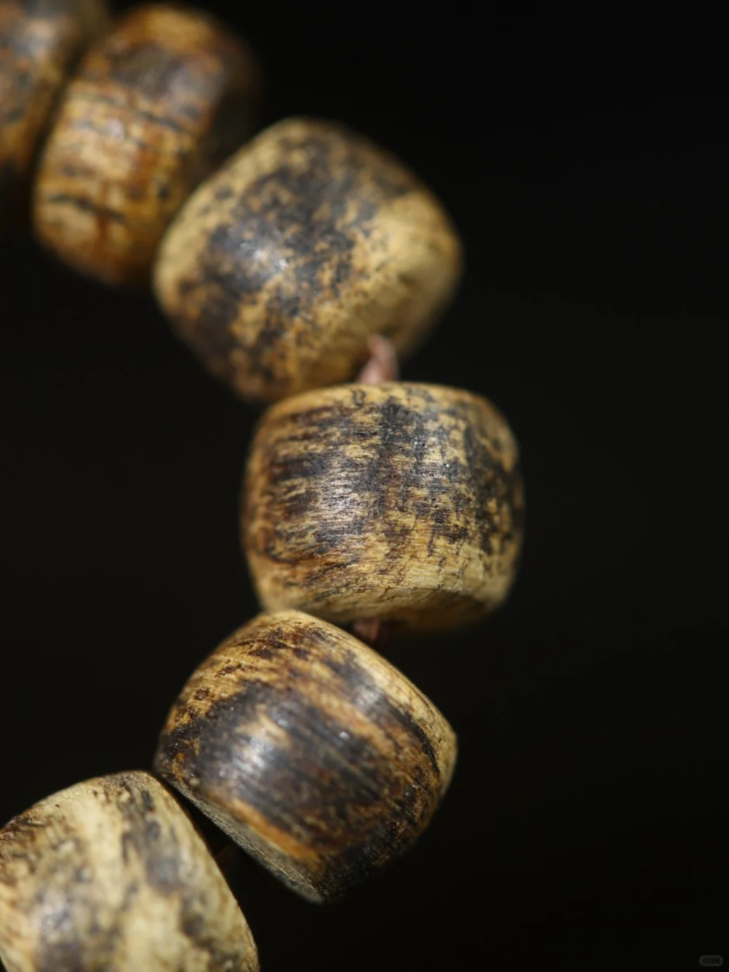 日常搭配好物：达拉干九分沉算盘珠