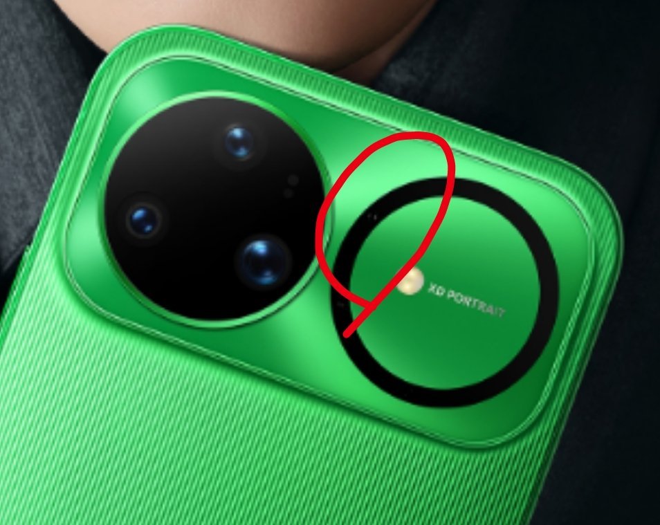 华为Nova15的双环，不仅仅是为了对称美学，其实还暗藏传感器。 