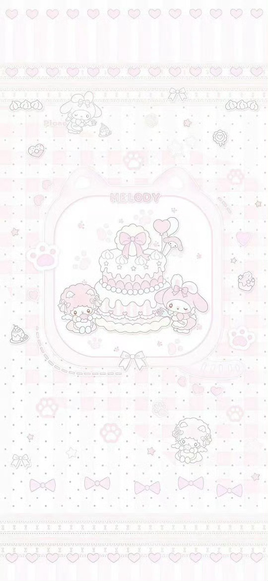 美乐蒂壁纸｜可爱壁纸｜聊天背景图 ​​​