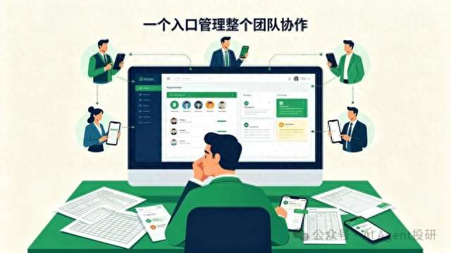1 个入口，管完团队