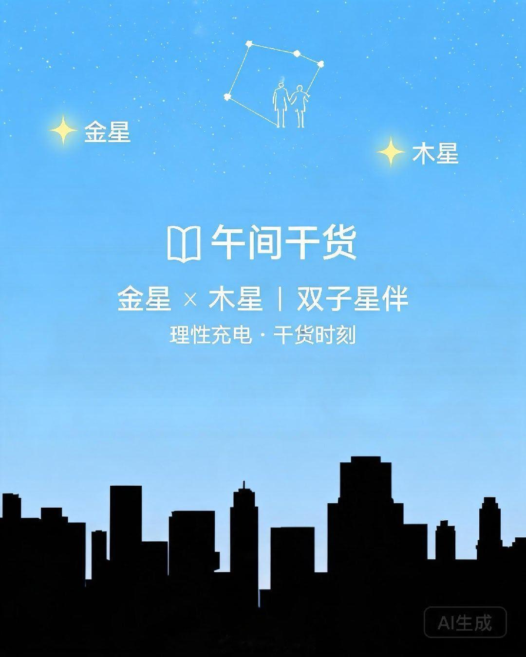 💡 午间干货｜金星合木星：占星界的"甜蜜炸弹"到底能干嘛？2026年5月27日