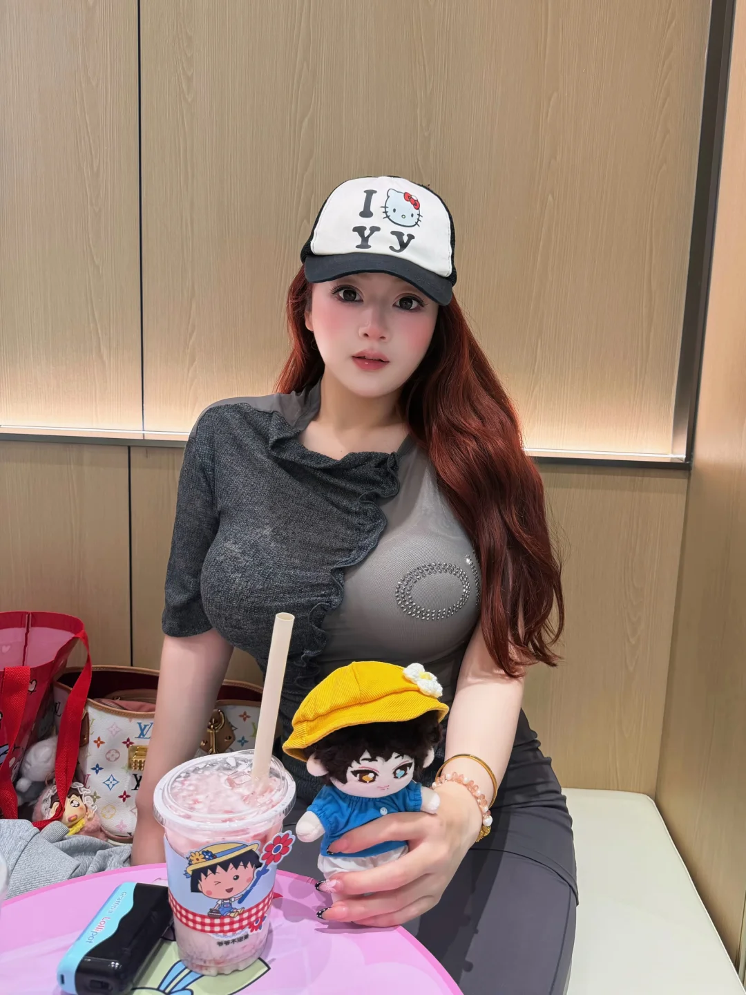 红发Kitty女孩下午茶日记☕