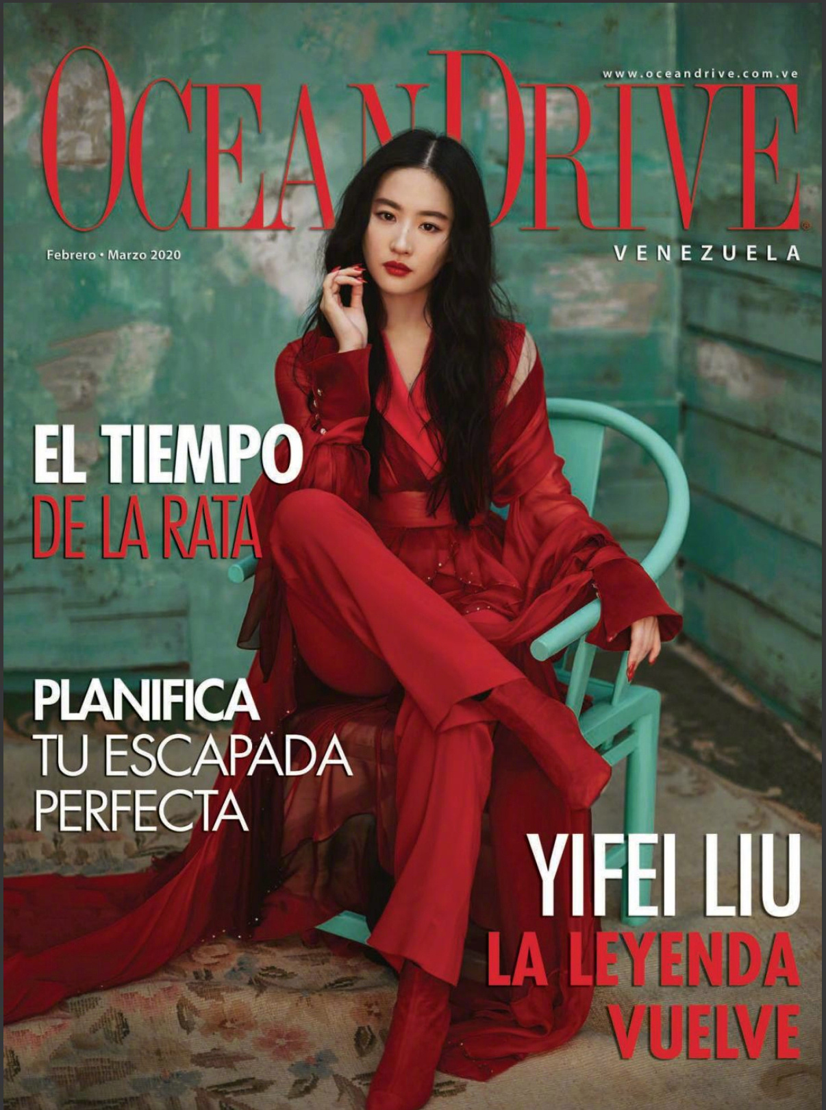 刘亦菲 lyf 刘亦菲连登金九 刘亦菲 x Jason Wu最美木兰红[花木兰]