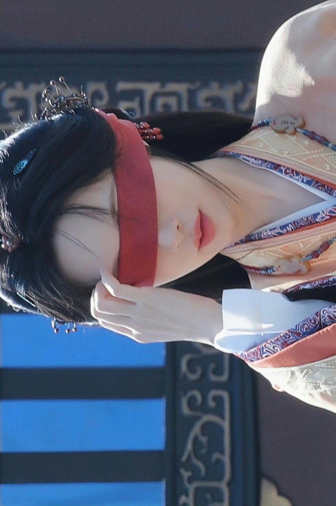 孟子义蒙眼神图孟子义将门独后蒙眼造型 诡秘！！！神图来了！！！ 