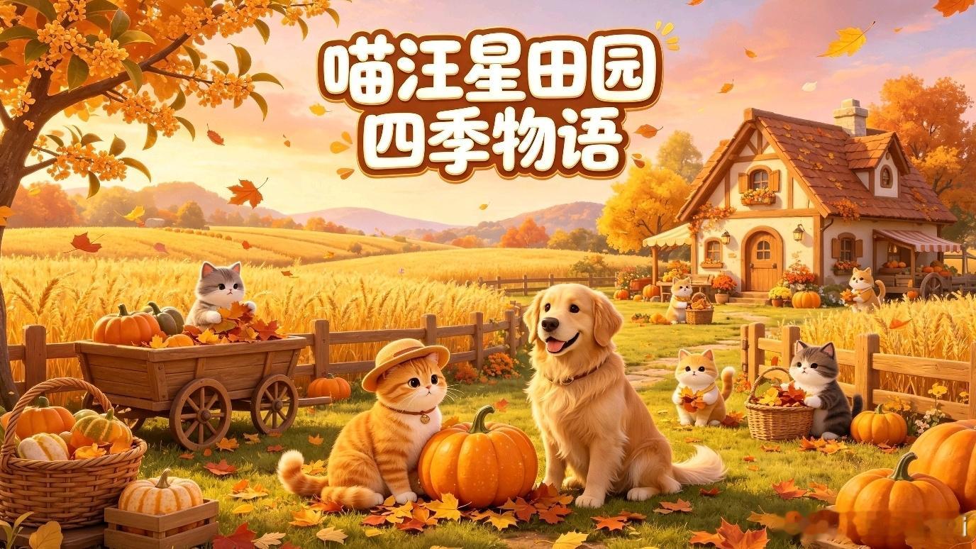 游戏夏日游趣狂欢季智领新局 《喵汪星田园·四季物语》休闲手游一、游戏核心定位 四