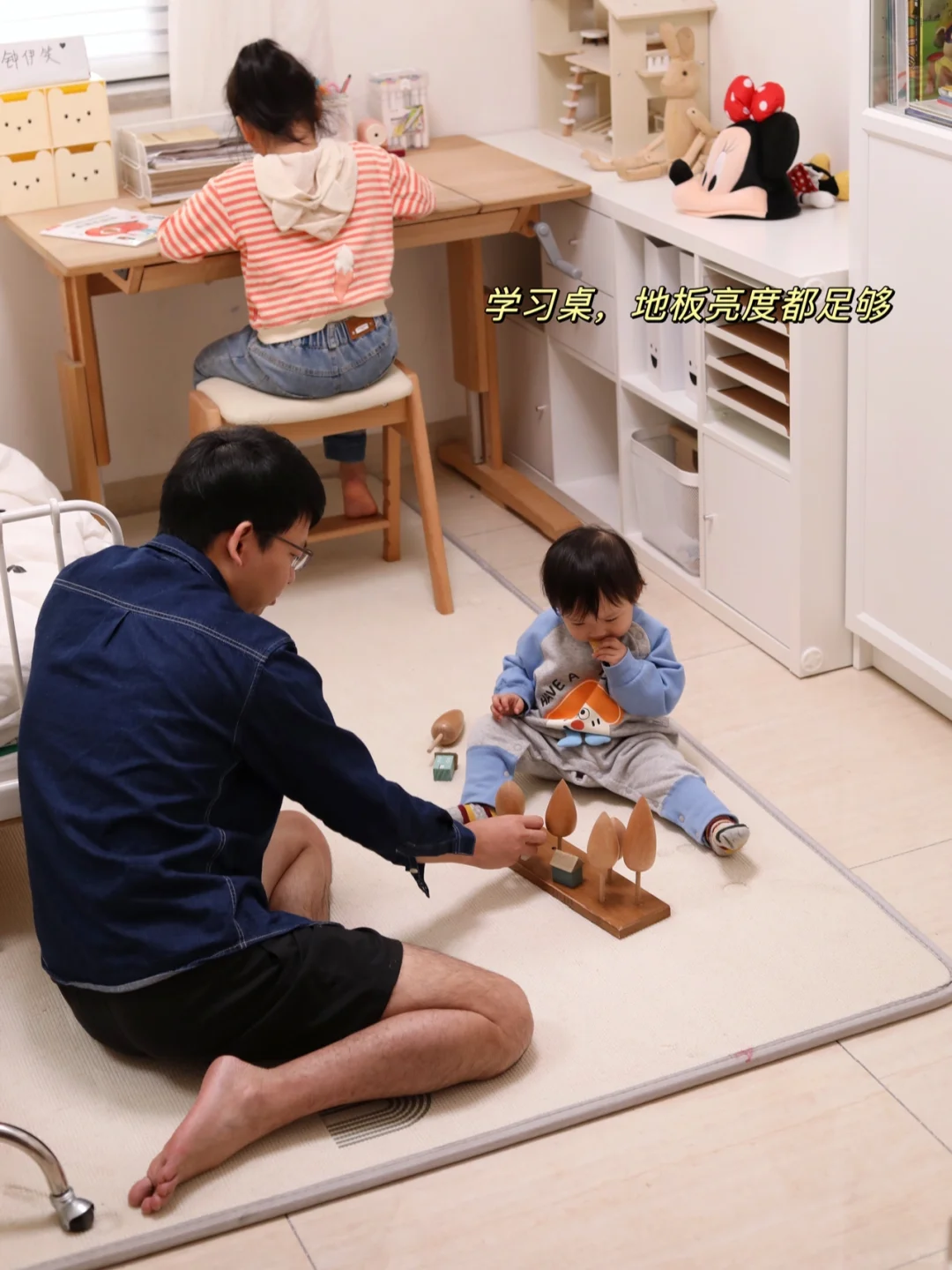 把婆婆的房间，改成了儿童房！
