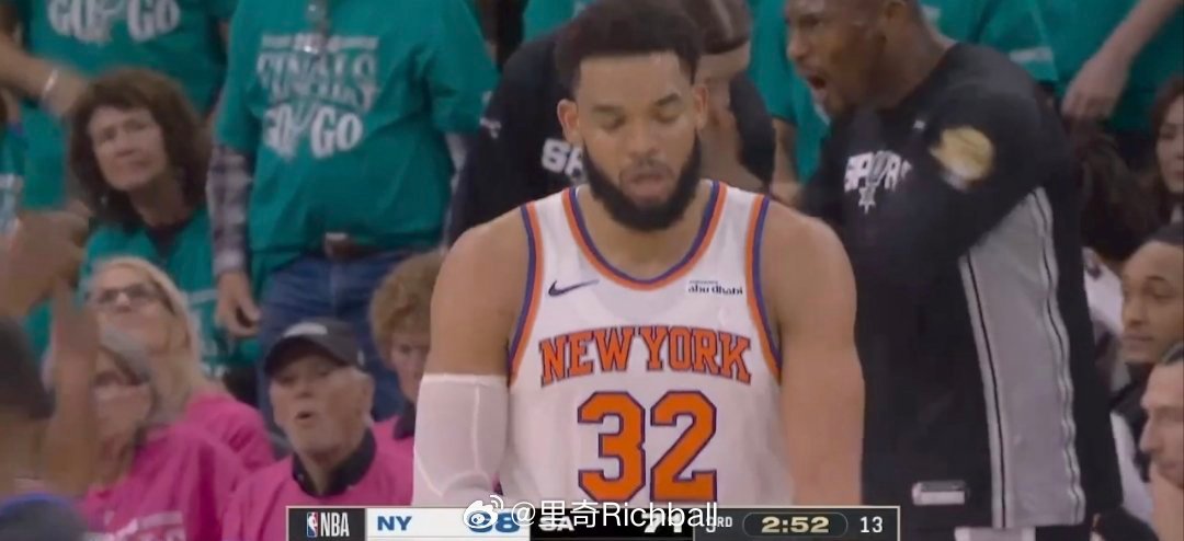 唐斯硬麻了尼克斯vs马刺nba总决赛