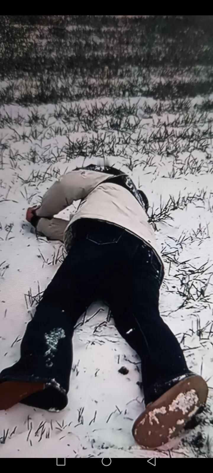 痛心，太快了，丈夫说下雪去麦地里玩一会去，刚一到地里，丈夫突然感觉头晕目眩，一下