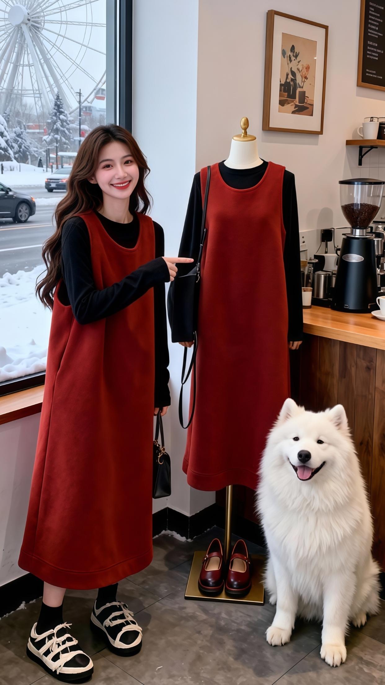 新年战袍 减龄气质 新年穿搭 气质女神穿搭 女神范