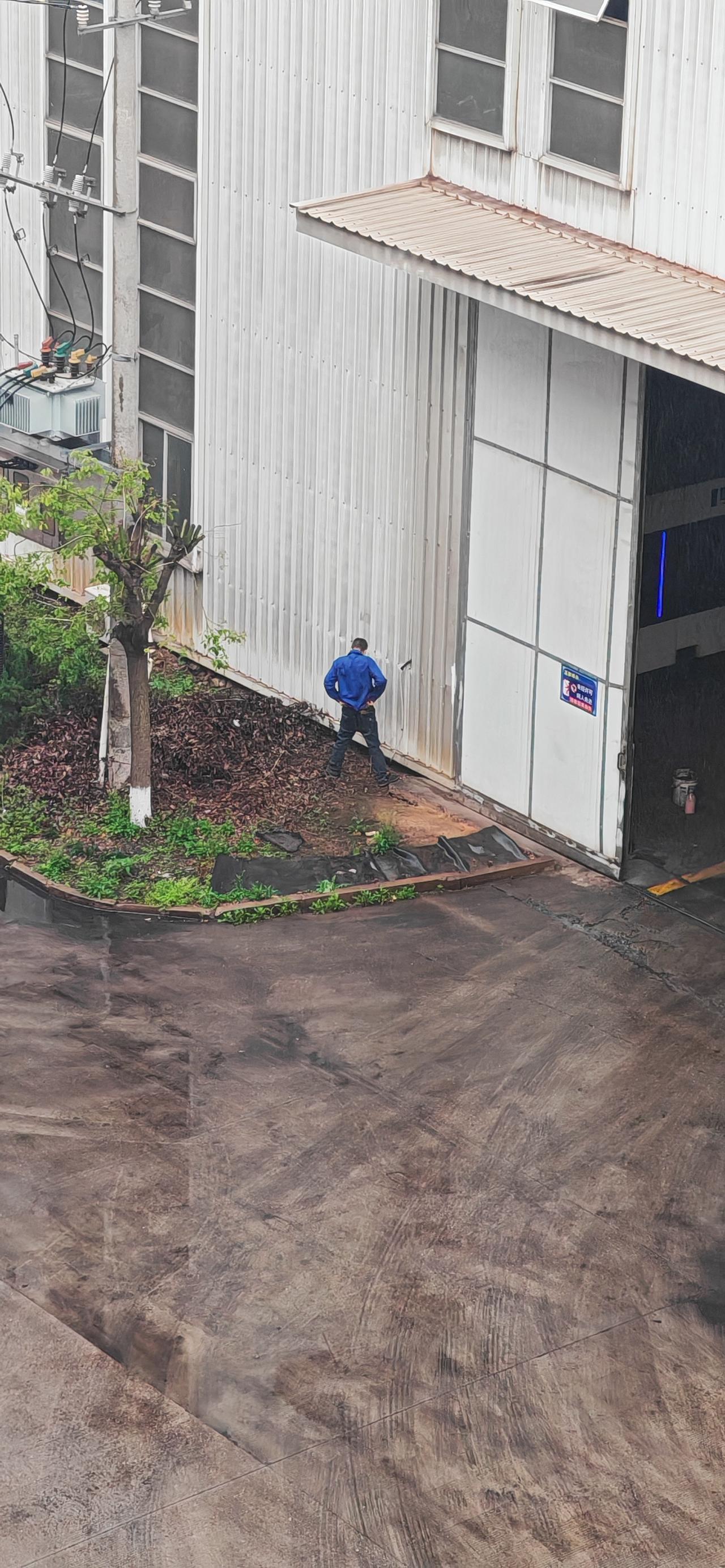 素质在哪里？成年人，人有三急能理解，但也有稍微避开人一点，行不行？
路遇没素质的