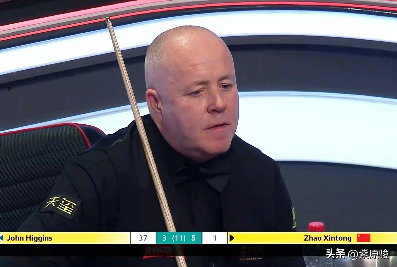 希金斯6-5逆转绝杀赵心童，晋级大师赛四强。赵心童5-3率先拿到赛点，被逆转绝杀