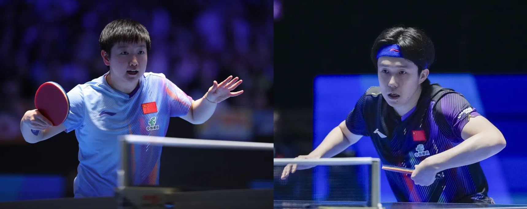 #孙颖莎王楚钦赢在心态和气度#【评论丨孙颖莎王楚钦伤愈复出夺冠，赢在心态更赢在气