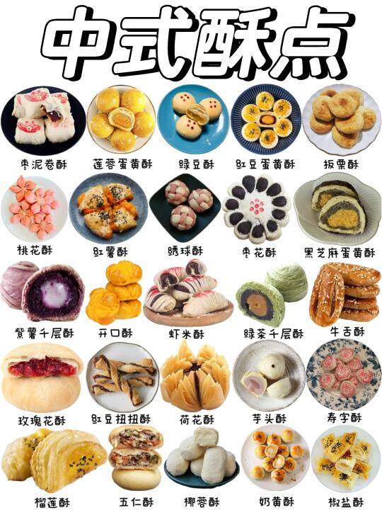 过年必备的酥皮点心有哪些❓