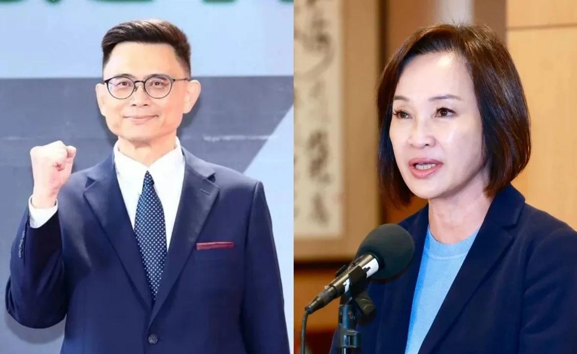 最新年代民调，柯志恩又落后赖瑞隆十几个百分点，柯志恩质疑受访人群政党倾向偏绿受访