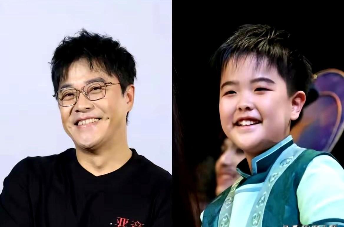 10岁的孩子看电影都在笑，佟丽娅的儿子却盯着屏幕嘀咕机位和镜头。

佟丽娅一开口