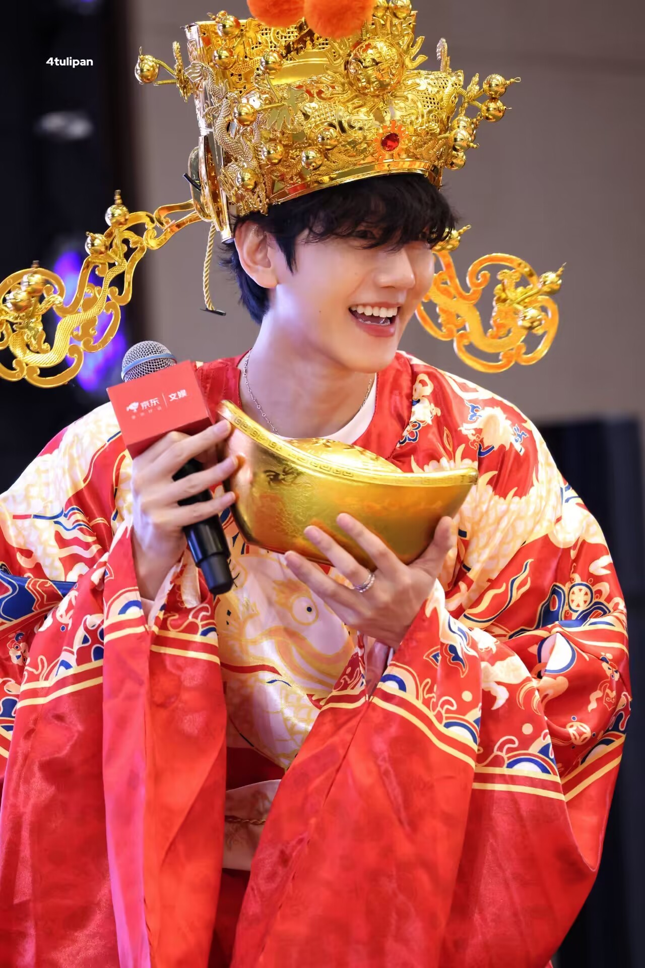 #边伯贤cos财神爷#恭喜发财[哇] ​​​