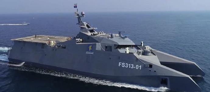 2月19日，据伊朗媒体报道，近日，伊朗首次公布苏莱曼尼级双体导弹舰上的大尺寸垂直