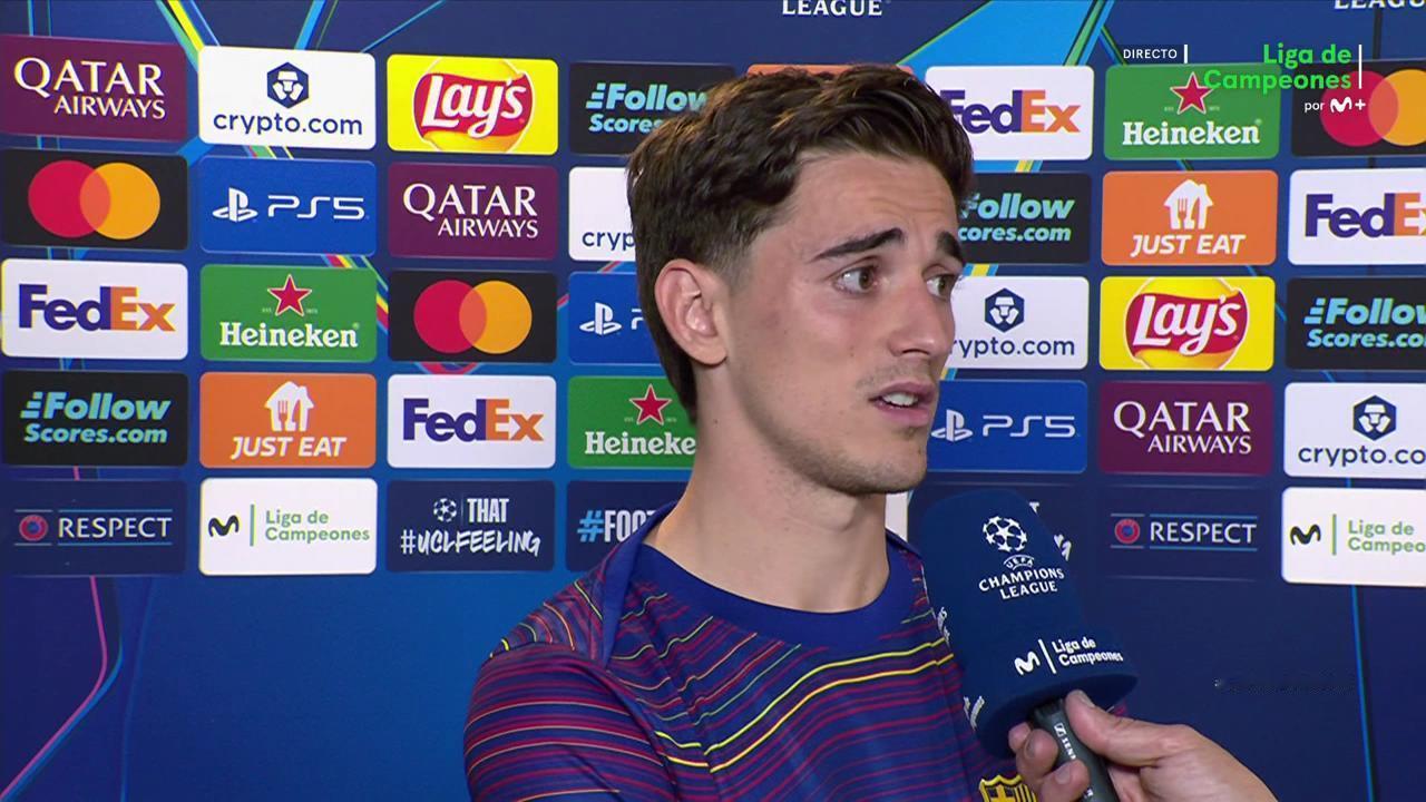 加维：事情就是这样。这是足球，仅此而已。我们表现得好多了，但归根结底，球必须进入