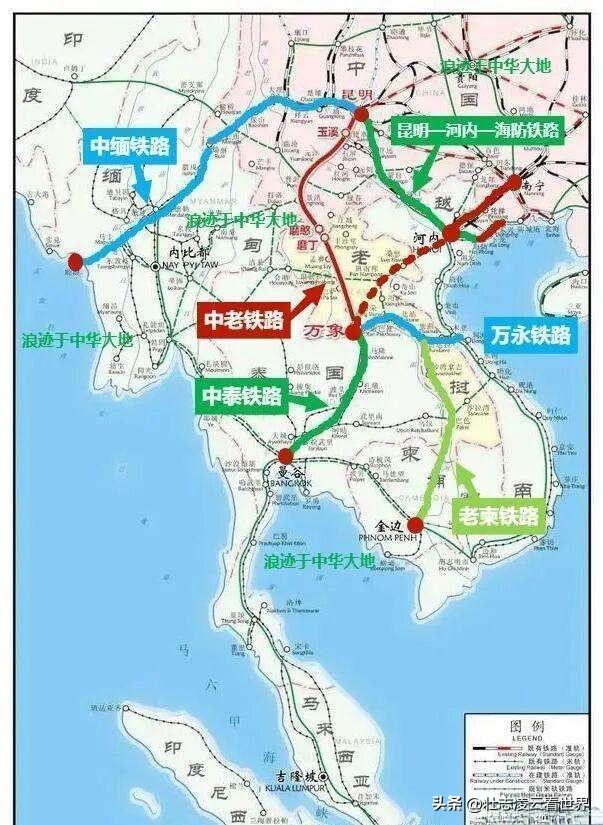 同样对接中方准轨铁路体系，越南多方权衡层层增设合作条件，落地节奏长期迟缓，老挝却
