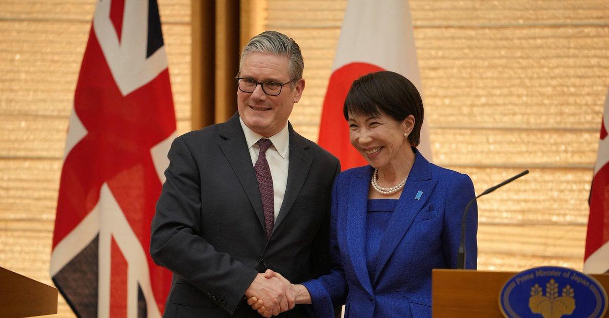 [To learn English]
Britain and Japan are