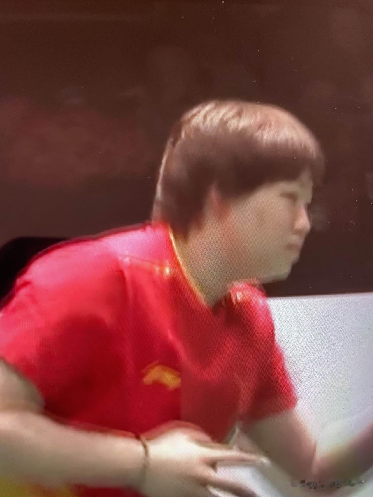 蒯曼2:1朱成竹
成都混合团体世界杯小组赛
中国队对阵中国香港队
第二场女单
蒯