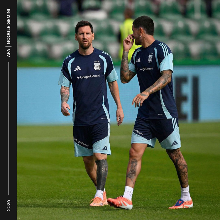 阿根廷足协官方：谷歌Gemini成为阿根廷国家队主赞助商！Gemini的品牌将会