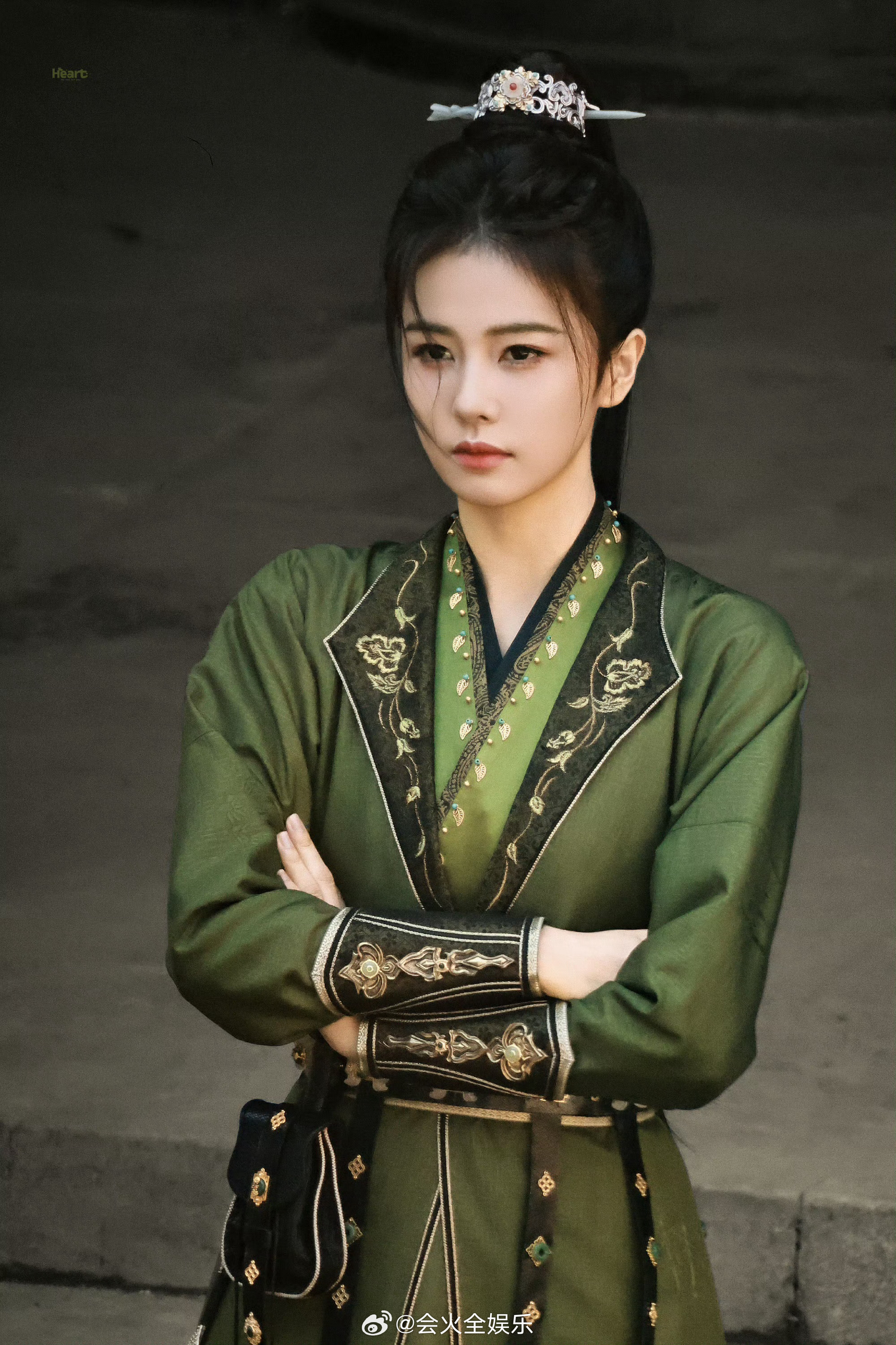 白鹿唐宫奇案绿衣路透 老公是一种感觉 