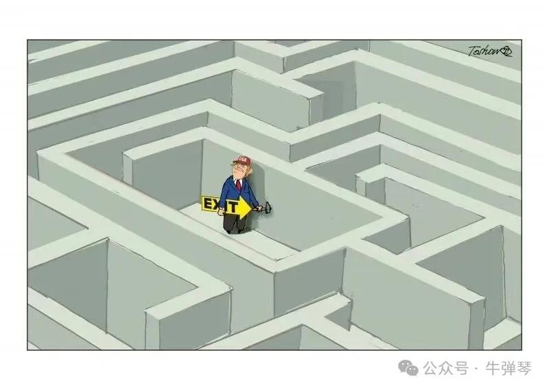 看到《纽约时报》一篇文章的说法，还挺有意思。

文章说：

与伊朗达成的停火协议