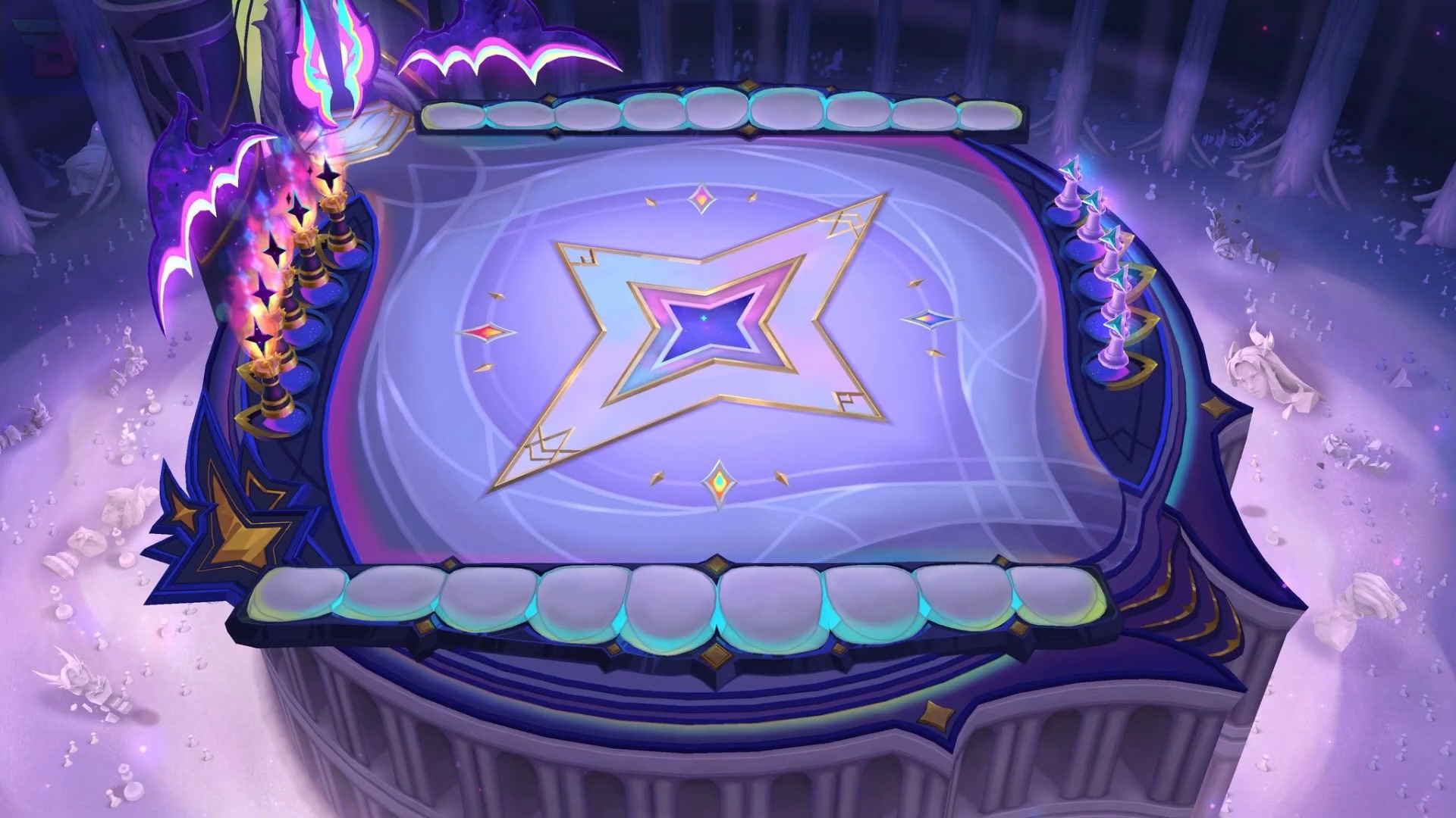 云顶之弈第十七赛季新的小小英雄，不朽英雄和棋盘皮肤英雄联盟