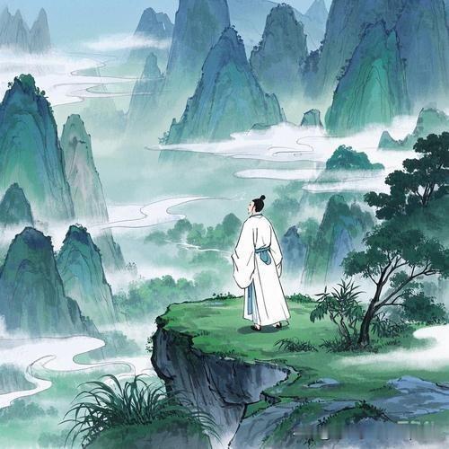 《武夷有感·卧》
——宋·白玉蟾
岩下烟深人不来，
白云寂寂掩苍苔。
松花落地鸟