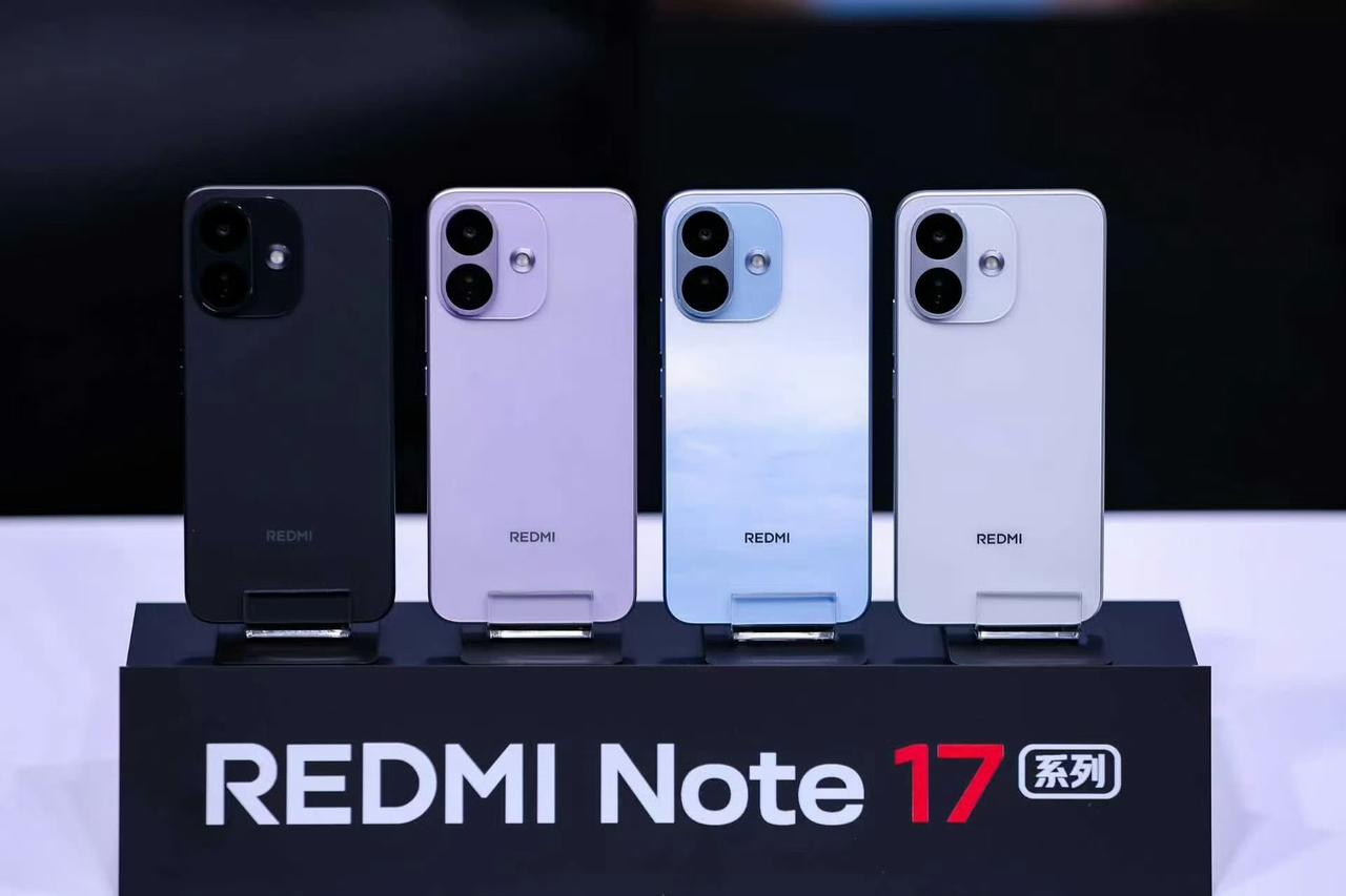 全新Note 17 Pro来了！
6.83英寸大屏配金属相机Deco，大R角+四