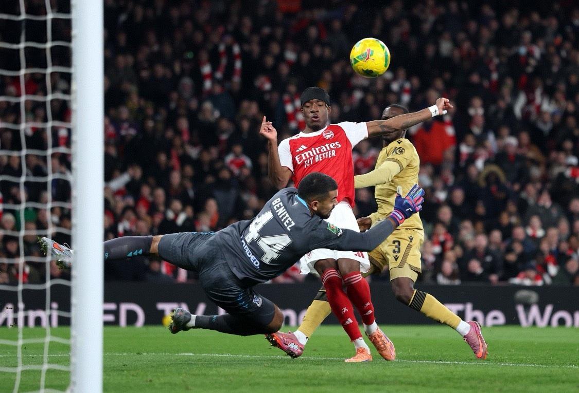 这真是一场超高质量的点球大战！阿森纳常规时间被水晶宫1-1绝平，点球大战8-7获