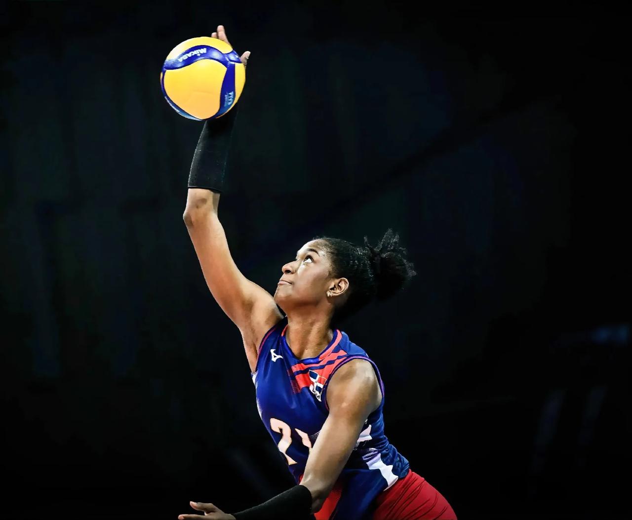 #巴黎奥运会女排资格赛# 多米尼加3-0胜乌克兰！
25-17，25-21，31