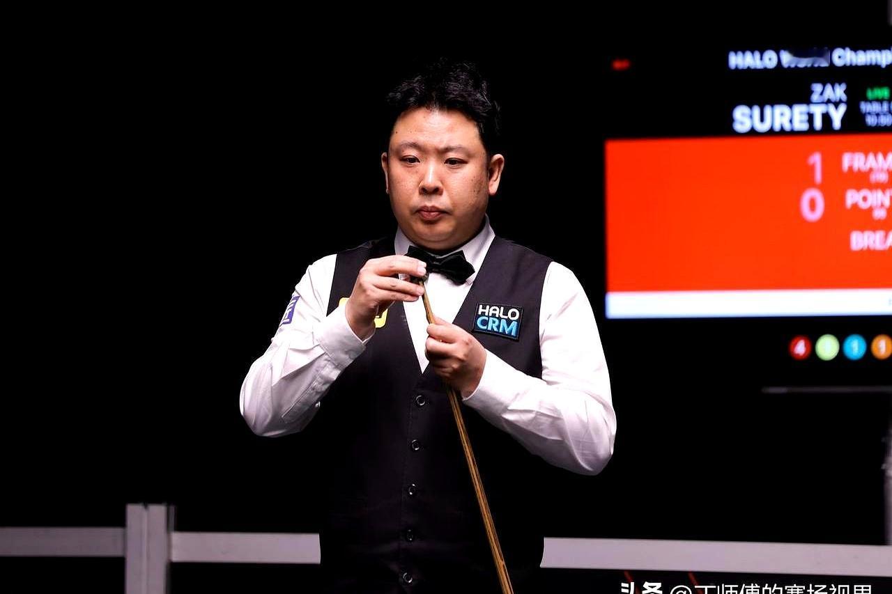 在2026世锦赛资格赛最后一轮，他把比分定格在10-3，五杆破百像连珠炮，张安达
