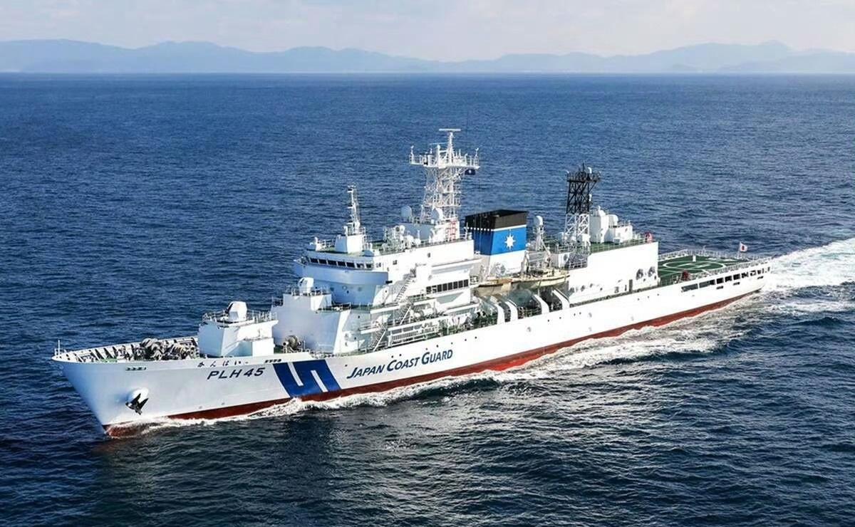 日本又玩这种“擦边”的伎俩，对我方进行战略试探
日本海上保安厅大型直升机巡视船“