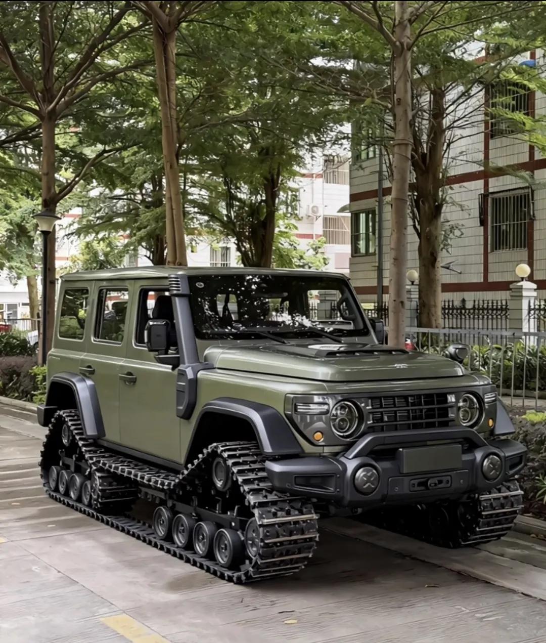 这车帅得没边了吧！