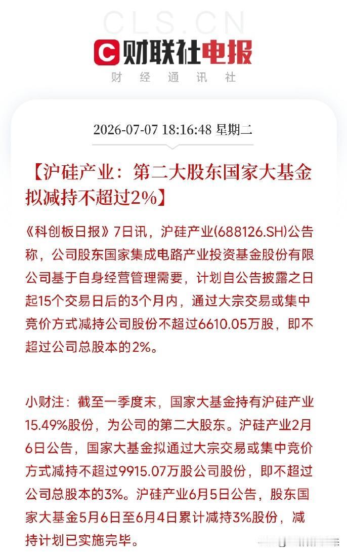 傍晚，一条公告悄然弹出，给今天本就剧烈震荡的半导体板块，又添了一把微妙的火

不