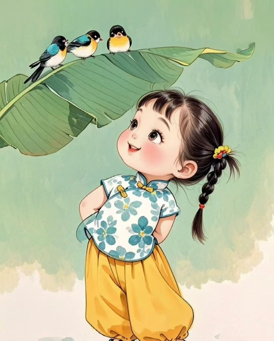 生活就像天气晴时珍惜阳光，雨时拥抱清凉知足时最富足，简单时最幸福 ​​​