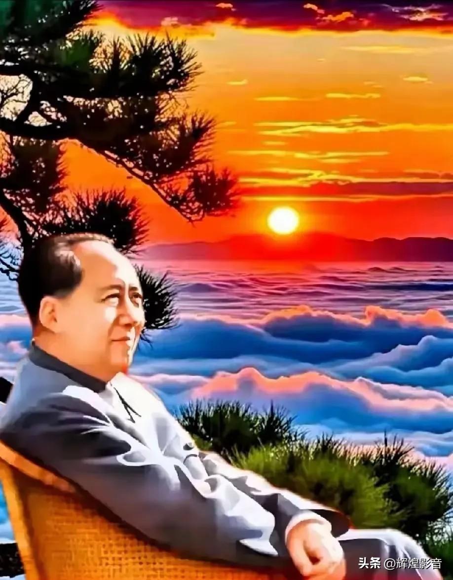 🌅晨光万里，紫气东来！🙏缅怀敬爱的毛主席，感念您的革命气魄，致敬不朽的真理箴