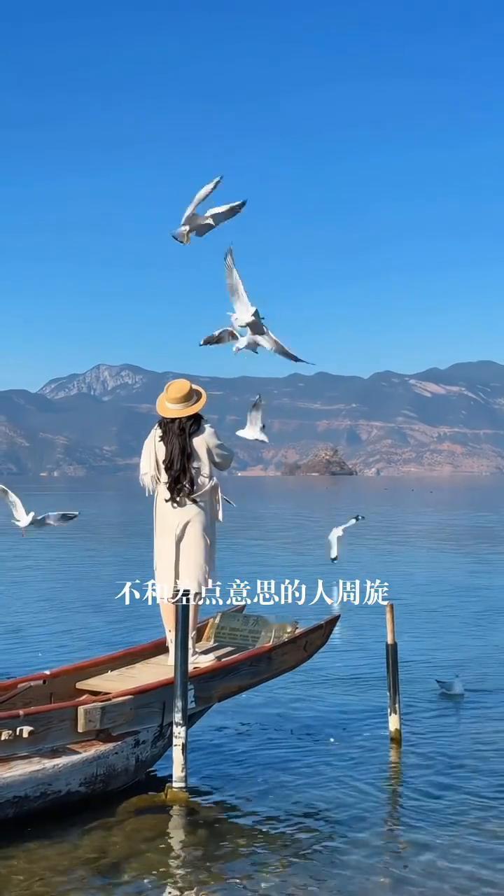 在喧嚣的缝隙种自己的花。
让自己开心的秘诀就是不搭理一切影响自己情绪的人和事，不