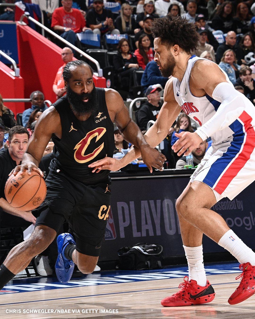 骑士首节18分，97-98赛季活塞对手季后赛单节最低分nba