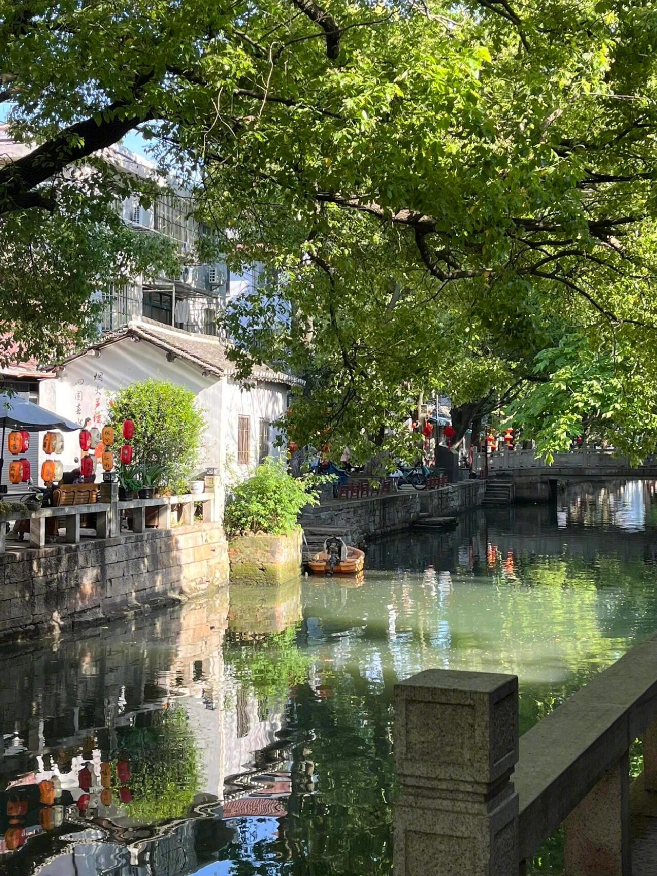 #从热播剧认识了苏州芦墟古镇##来苏州芦墟古镇解锁热播剧同款打卡地#跟着《爱情没