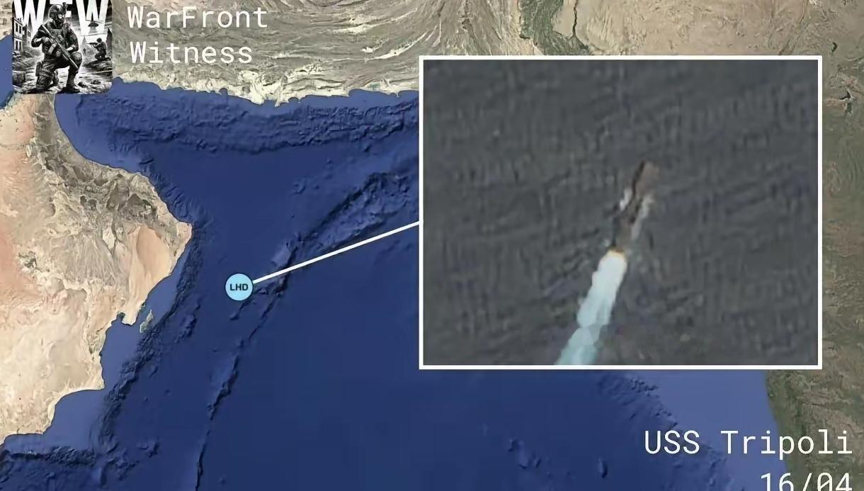 美军舰海域漂了1个月，补给姗姗来迟，让人抓狂

四月中旬的阿曼湾，天气闷热，大海