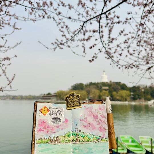 水彩手帐｜北海四季
