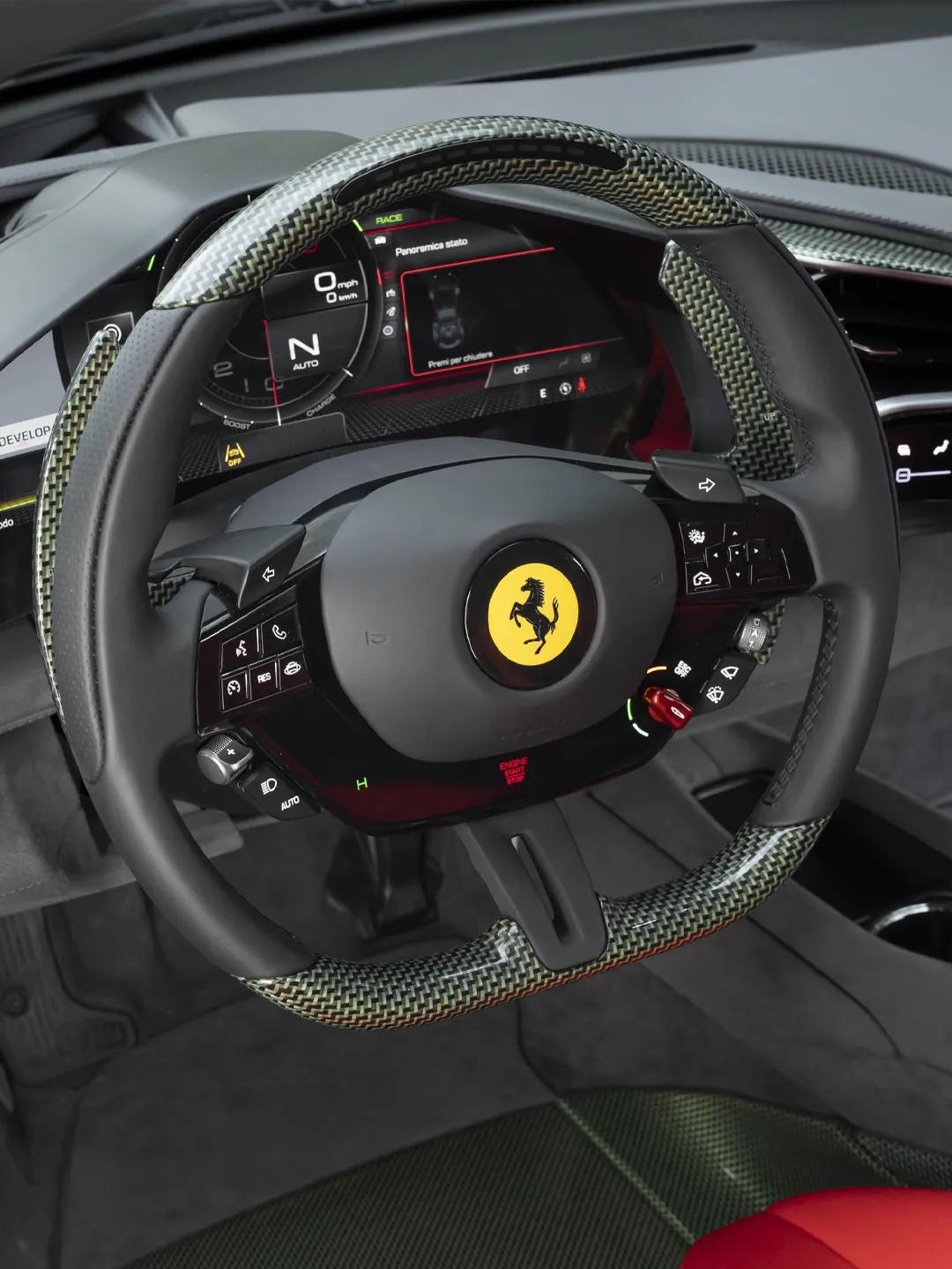 法拉利SC40，由设计总监弗拉维奥·曼佐尼基于296 GTB打造。车长4700毫